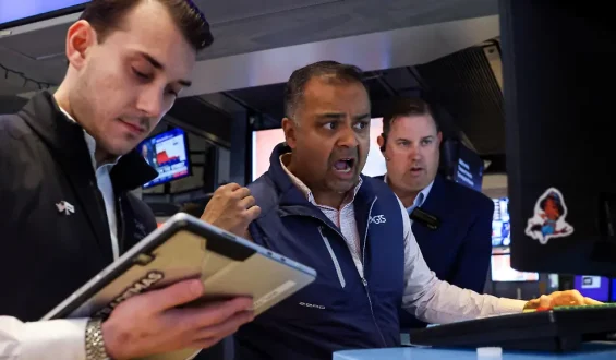 US-Börsen: Dow auf Rekordkurs, Tech-Werte schwächeln
