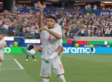 Iran-Star feiert besonderen Jubel