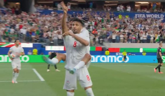 Iran-Star feiert besonderen Jubel