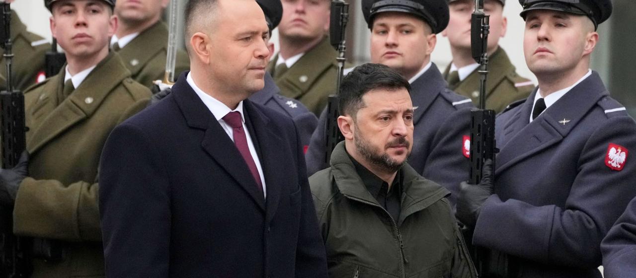 Streit um Auszeichnung: Polens Präsident entzieht Selenskyj höchsten Orden