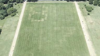 Verfärbungen auf der National Mall: Zahlenkombination 8647 sorgt für Aufsehen