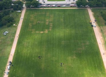 Riesige Anti-Trump-Zahlen auf der National Mall entdeckt