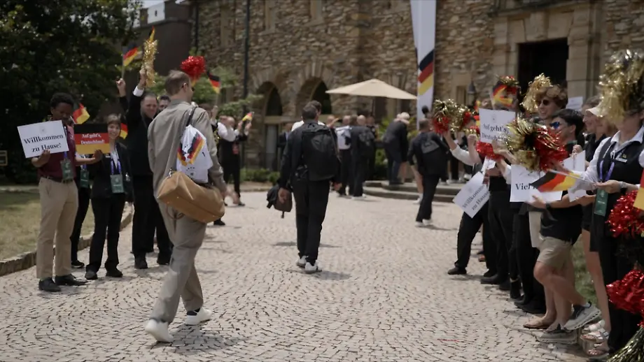 Das DFB-Team bezieht Quartier in Winston-Salem