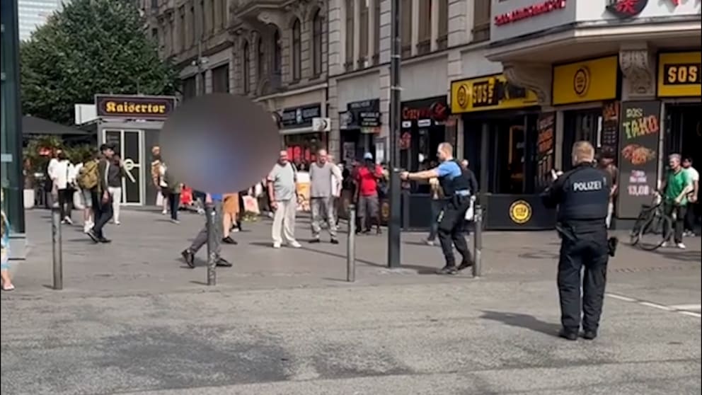 Drogenkontrolle in Frankfurt endet mit Schüssen