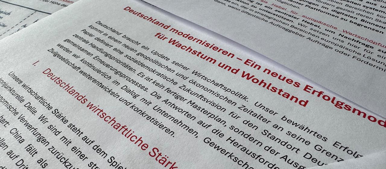 Strategien der SPD zur Überwindung der Wirtschaftskrise in Deutschland