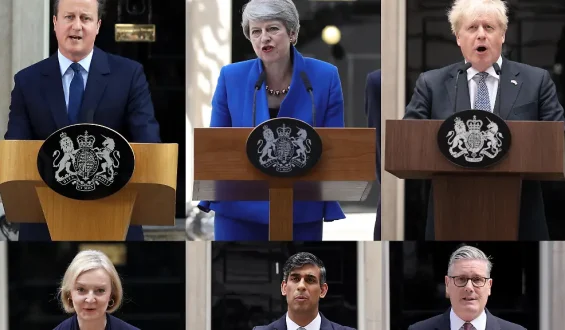 Wie Großbritannien sechs Regierungschefs in zehn Jahren verschleißt