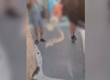 Kontroverse Ascheverteilung auf Santorini