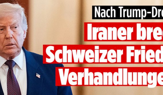 US-Iran-Gespräche in der Schweiz auf der Kippe