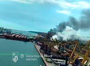 Drohnenangriff auf Mariupol: Strategischer Hafen blockiert