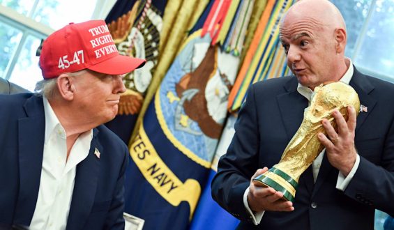 US-Präsident beeinflusst die Fußball-Weltmeisterschaft