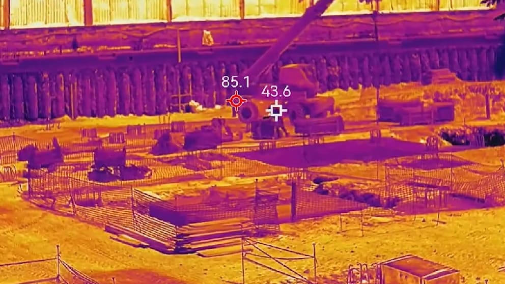 Arbeiten unter extremen Bedingungen in Rom