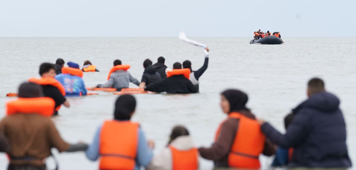 Großbritannien registriert höchsten Anstieg von Bootsflüchtlingen seit Jahresbeginn