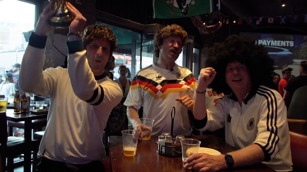 Fan-Euphorie vor Deutschland-Spiel