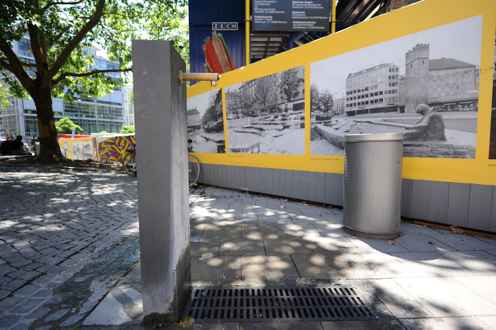 München setzt auf Trinkbrunnen zur Hitzeabwehr