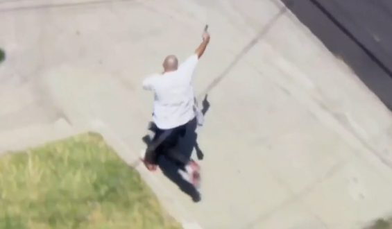 Schießerei und Verfolgungsjagd in Los Angeles