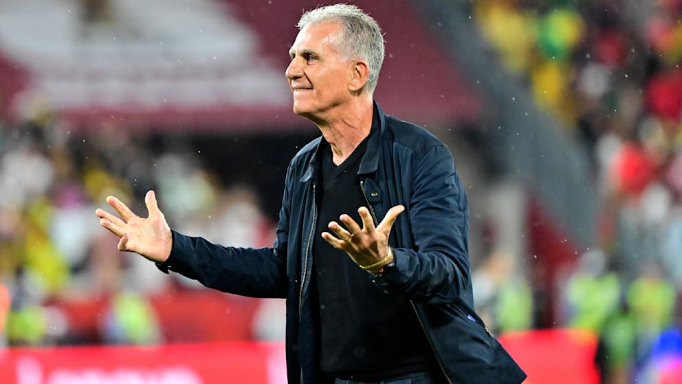 Emotionale Momente bei der WM: Trainer Carlos Queiroz’ Jubel