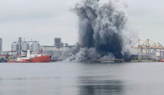 Explosion einer Seedrohne in rumänischer Hafenstadt