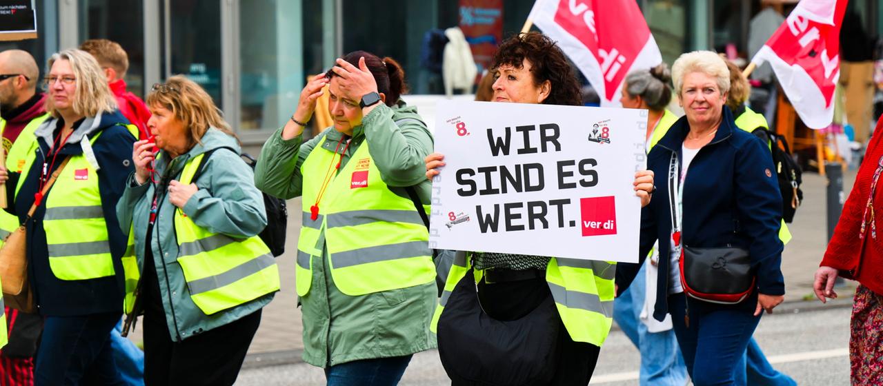 Tarifverhandlungen im Handel: Streiks und Forderungen der Gewerkschaft