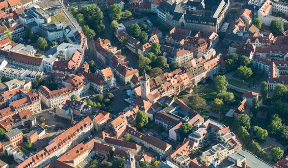 Glückliche Städte: Erfurt an der Spitze in Deutschland