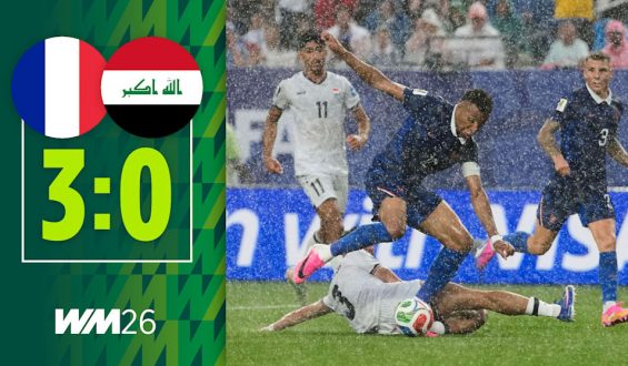 Frankreich siegt im längsten Spiel der WM 2026 gegen den Irak