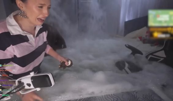 Zimmer säuft während Livestream ab: Unerwartete Wendung