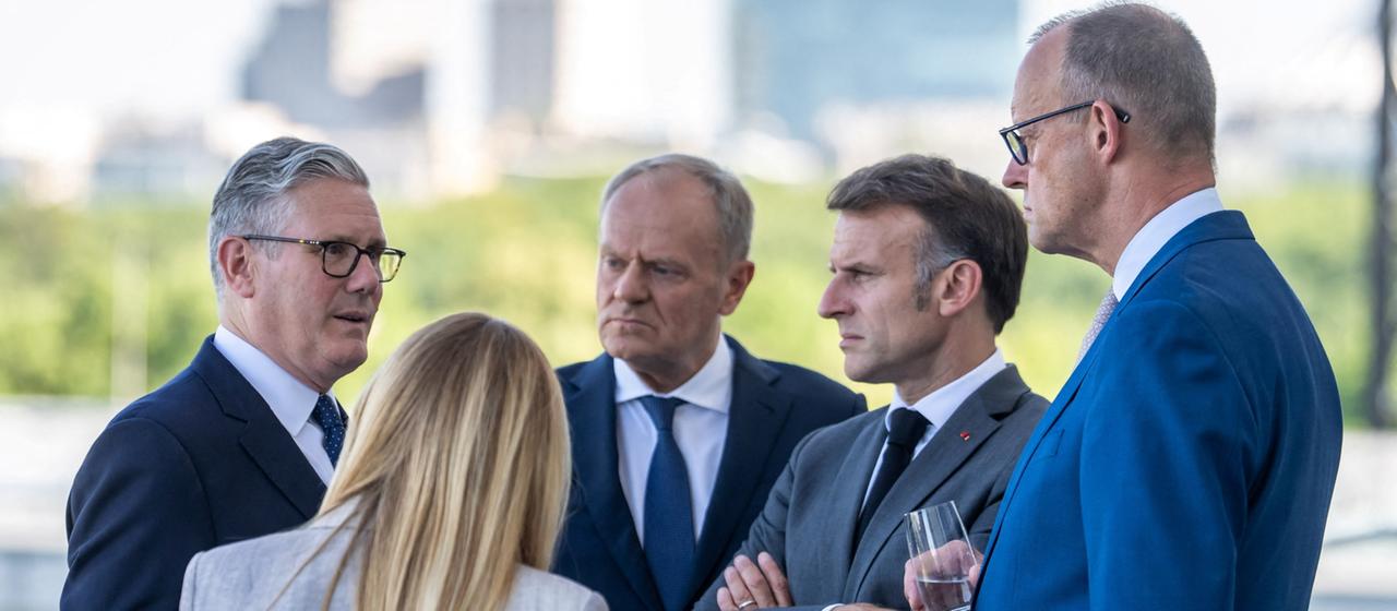 E5-Treffen in Berlin: Einigkeit bei Themen und Verabschiedung von Starmer