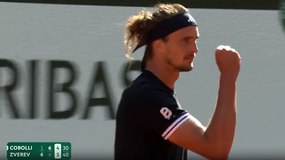 Zverev besiegt Cobolli in packendem Fünf-Satz-Match