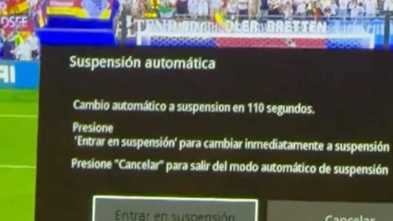 TV-Ausfall beim Public Viewing in Paraguay
