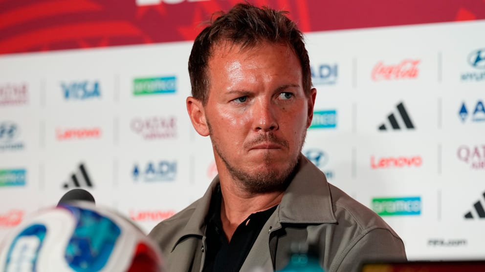 Julian Nagelsmann bei Pressekonferenz überrascht