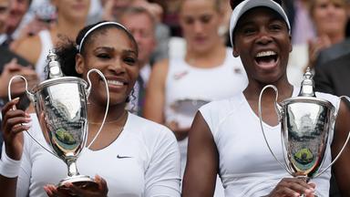 Serena und Venus Williams vereint im Wimbledon-Doppel