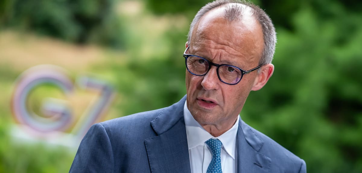 Merz: Friedensbemühungen und militärische Überlegenheit