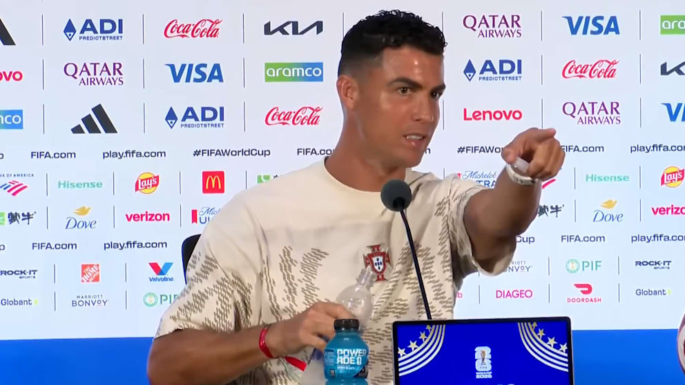 Ronaldo konfrontiert Reporter scharf bei Pressekonferenz