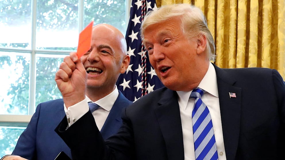 Infantino und die vermeintliche Einflussnahme durch Trump