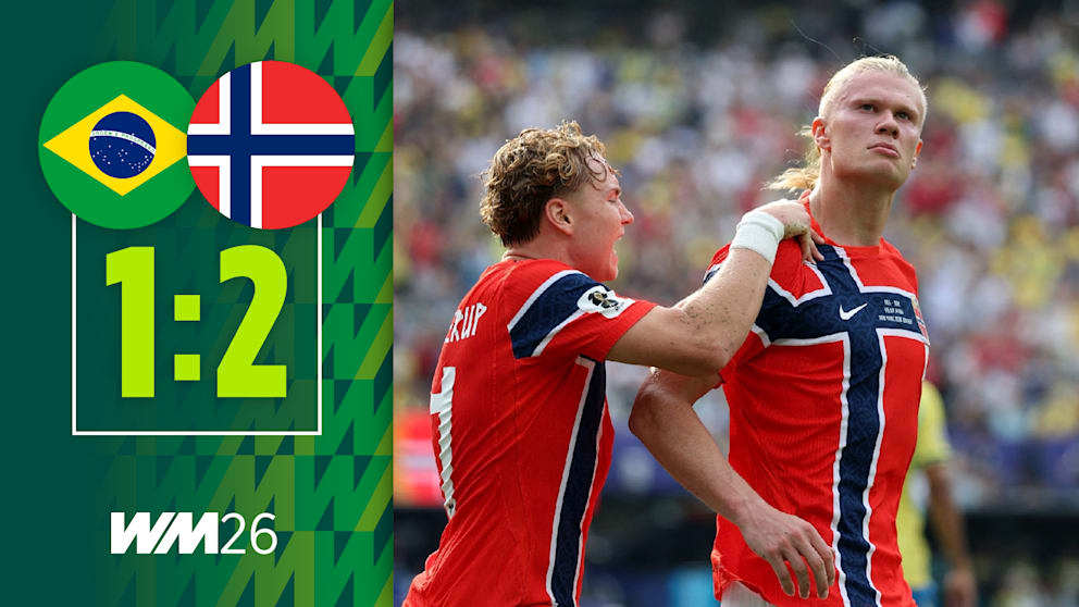 Norwegen überrascht Brasilien bei der WM