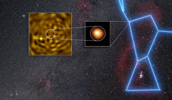 Astronomen entdecken Begleitstern von Beteigeuze
