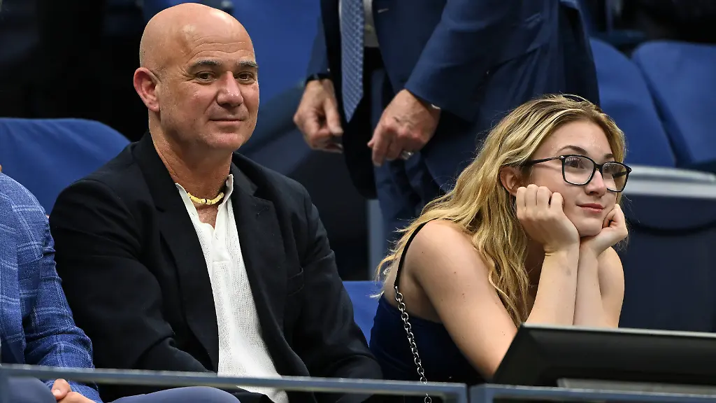 Andre Agassi zeigt sich selten mit Tochter Jaz Elle