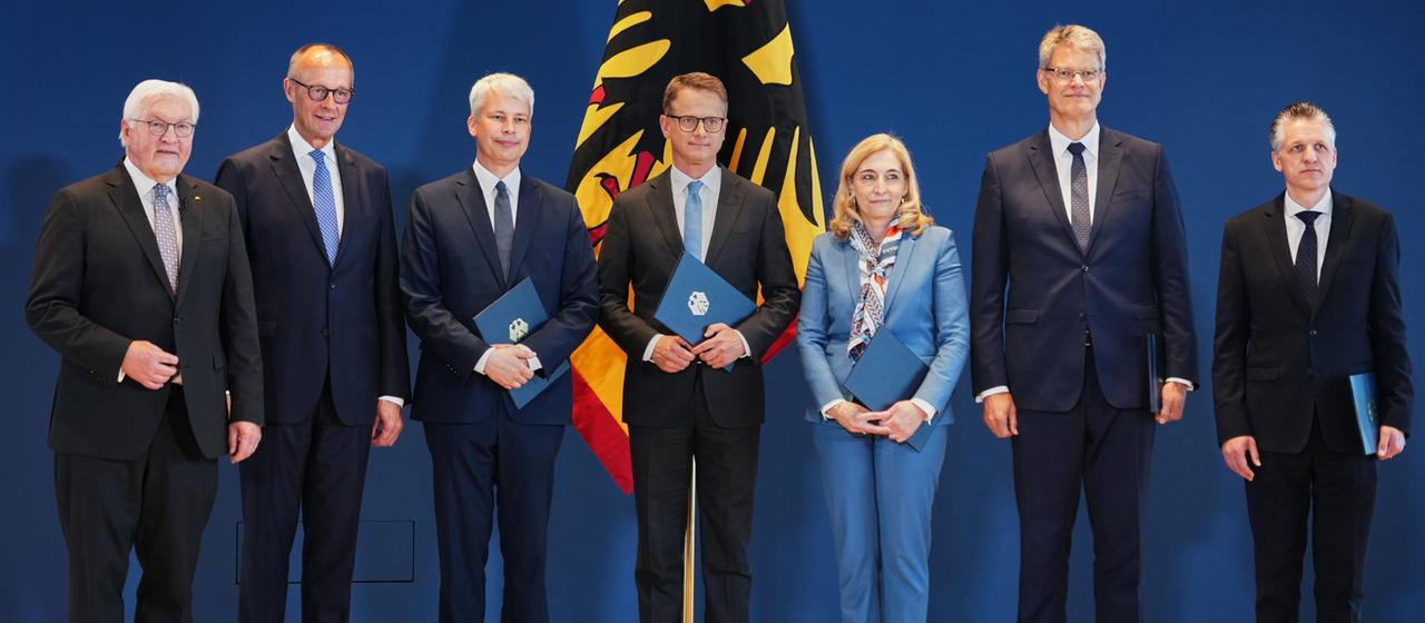 Steinmeier ernennt neue CDU-Minister