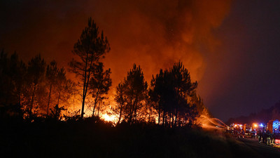 Waldbrände erschüttern Frankreich und Spanien