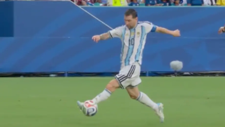 Lionel Messi glänzt mit 35-Meter-Pass