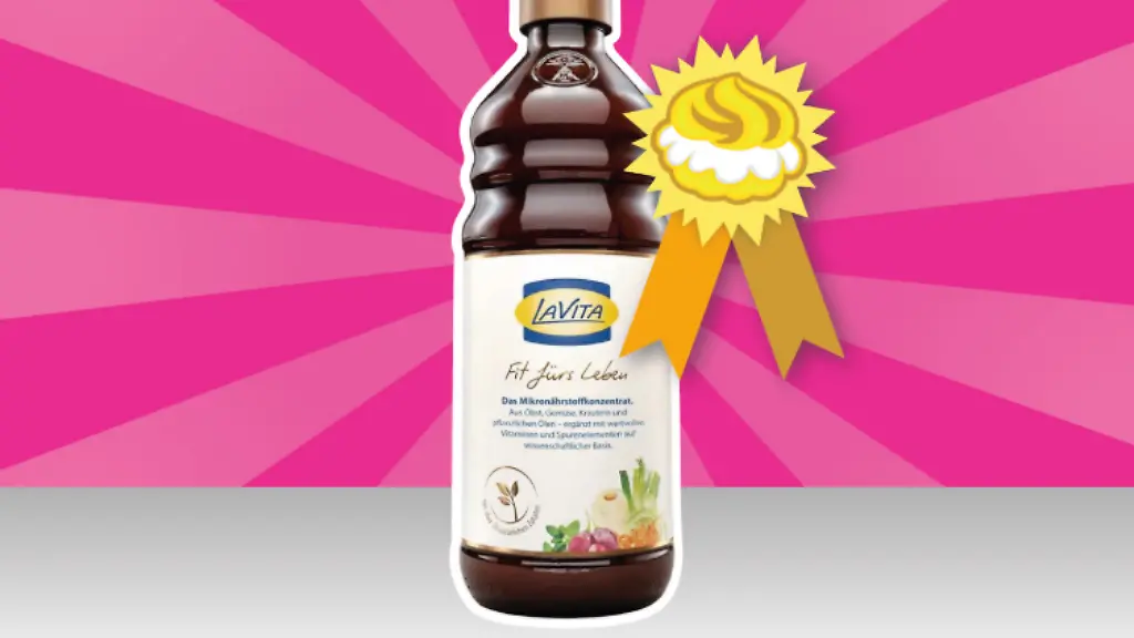 Der Gewinner des Goldenen Windbeutels 2026: Vitaminsaft von LaVita