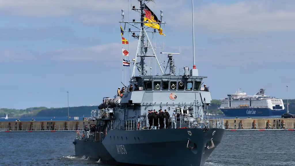 Abzug der Bundeswehrschiffe aus Nahost möglich