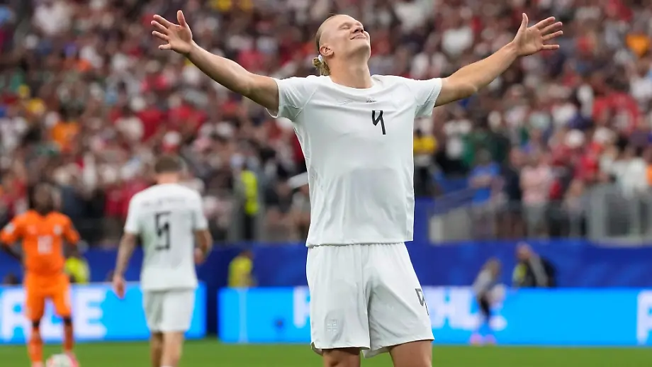 Haalands Siegtor sichert Norwegen den Einzug ins Achtelfinale