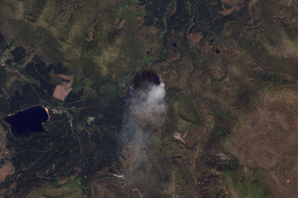 Großbrand im Cairngorms-Nationalpark führt zu Evakuierungen