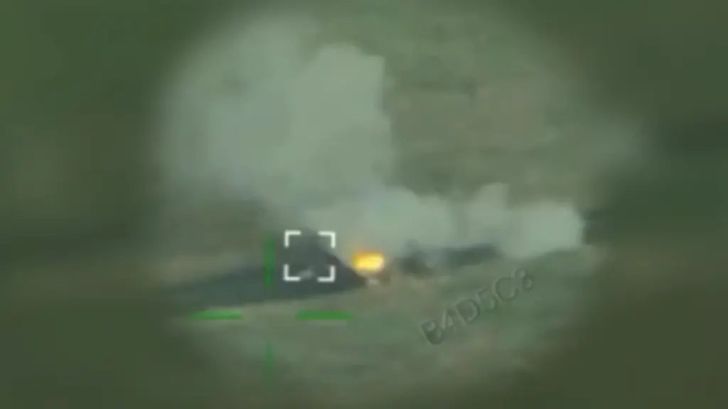 Ukrainische Truppen stoppen russischen Panzerangriff