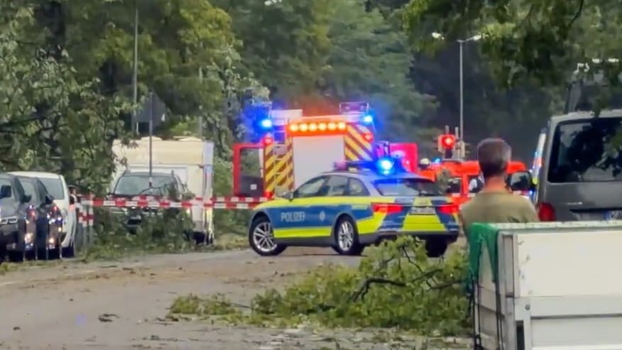 Unwetter in Karlsruhe fordert Todesopfer
