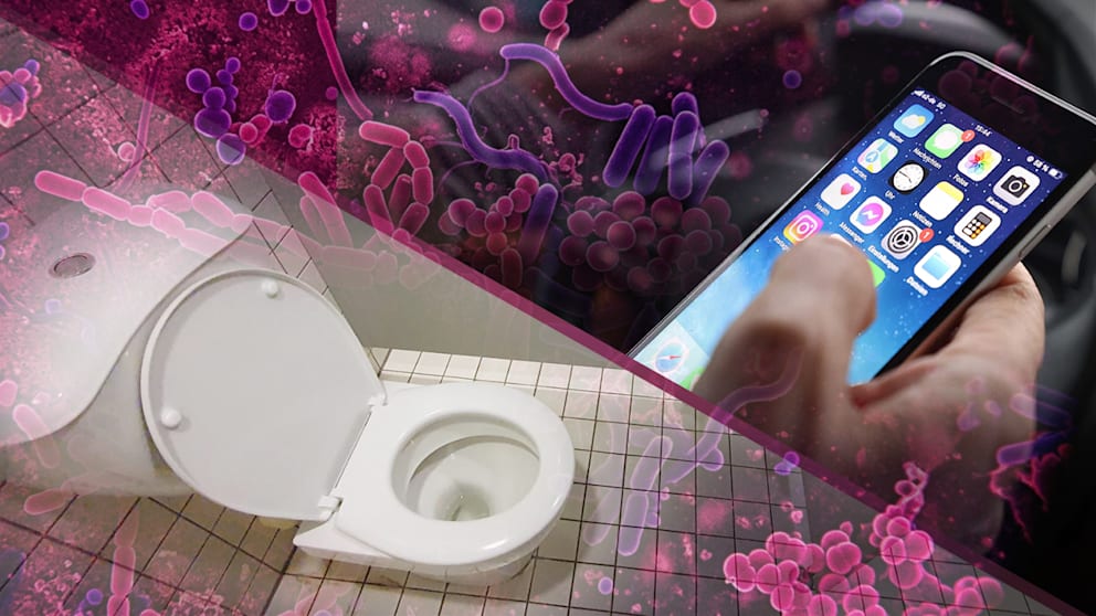 Handy oder Toilette: Wo gibt es mehr Keime?