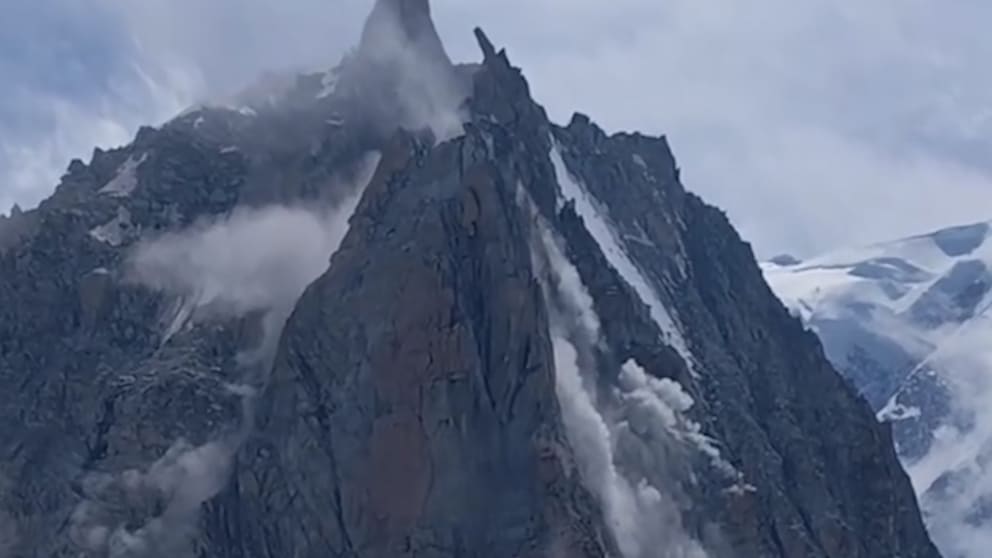 Teile des Mont Blanc brechen ab: Dramatik in den Alpen