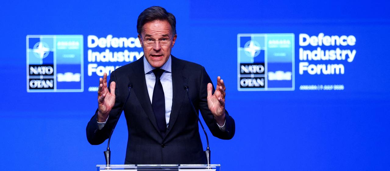 NATO-Chef fordert verstärkten Einsatz in der Verteidigungsindustrie