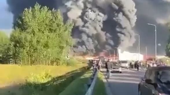 Ukraine setzt auf Drohnenangriffe: Logistikzentren in Russland zerstört