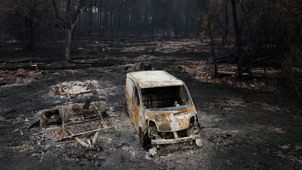 Waldbrand in Frankreich: Drohnenbilder und die Auswirkungen